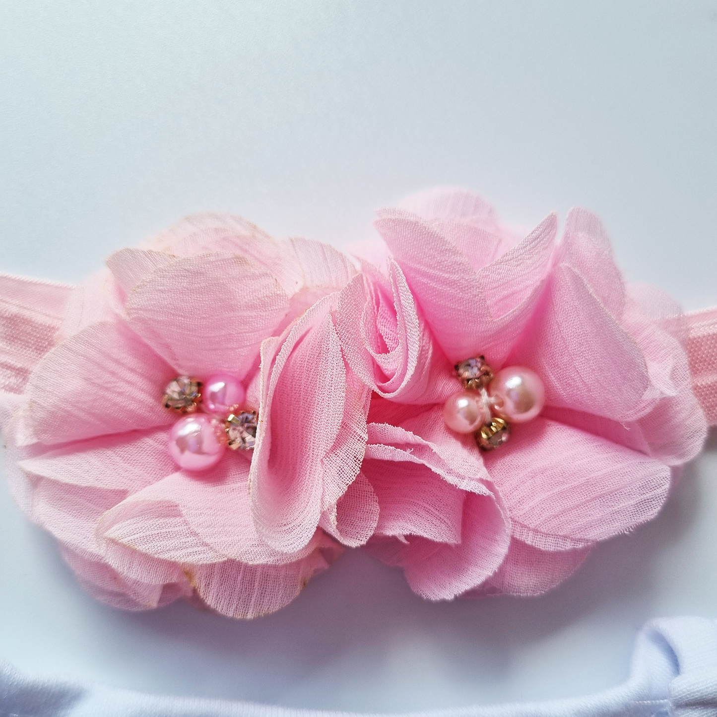 Rainbow Soft Layered Tutu Skirt with Embroidered flowers and Headband Set