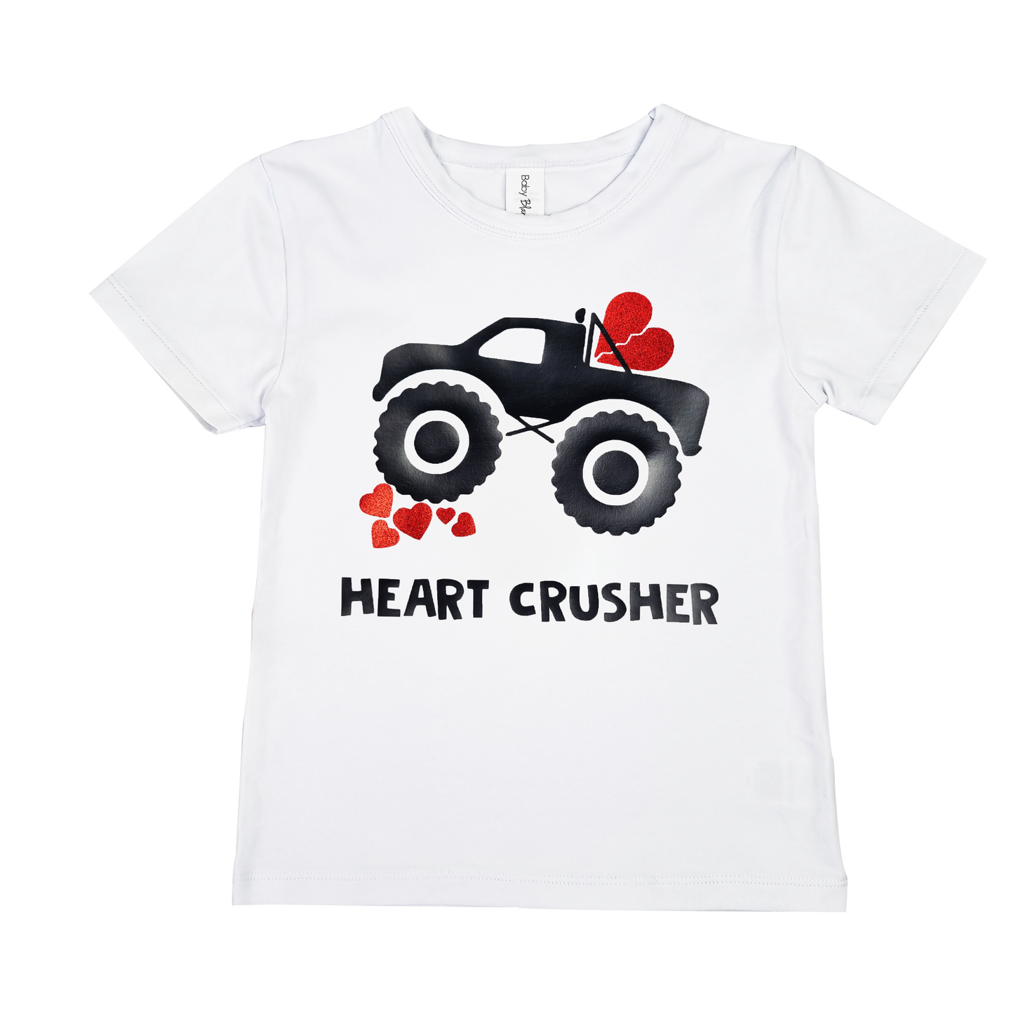 Boys Heart Crusher Truck T-shirt.