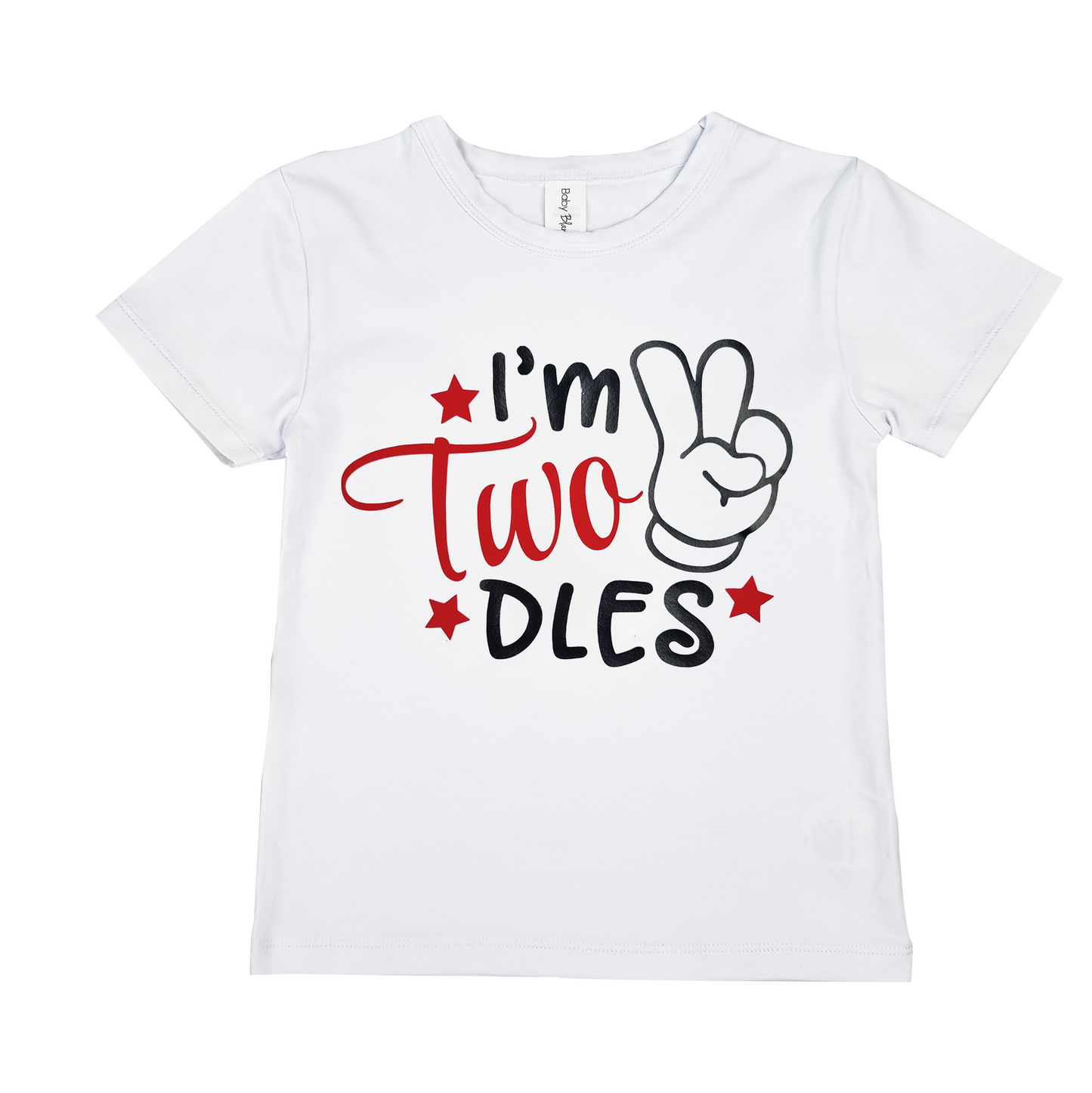 Unisex " I'M TWODLES" Birthday T-shirt.