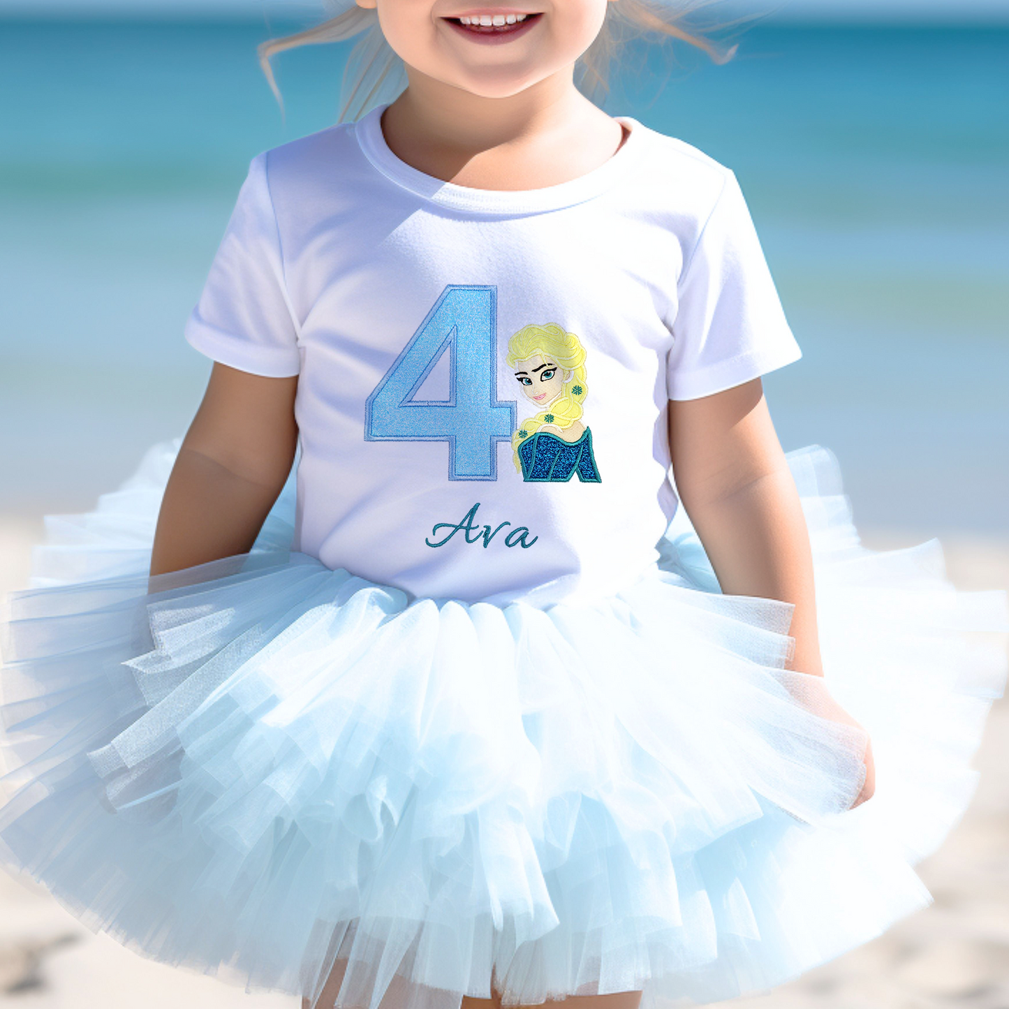 Frozen Fantasy Birthday T-shirt.